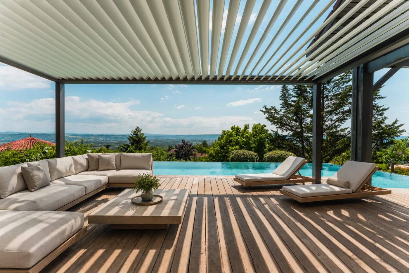 Pergolas bioclimatiques